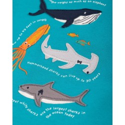 Top - Frugi - Raglan - Rishi - Sealife