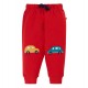Trousers - Crawlers - Frugi - CARS - Red