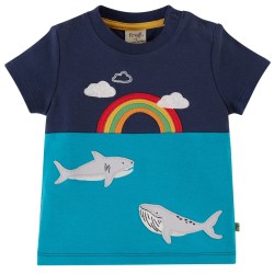 Top - Frugi - Penryn - Rainbow Whales