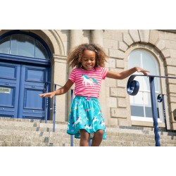 Top - UNICORN - Frugi - CAMILLE - Pink and red stripe