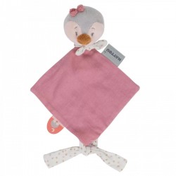Toys - Baby - Comforter - PENGUIN - Sasha Pink Penguin 