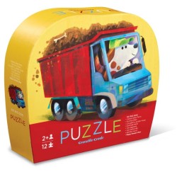 Toys - Jigsaw and Puzzles - FIRST MINI PUZZLES - Go Big Dog - Truck -12pc - 2yr plus