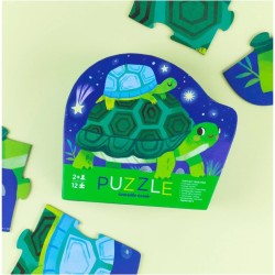 Toys - Jigsaw and Puzzles - FIRST MINI PUZZLES - Turtles Together - 12pc - 2yr plus
