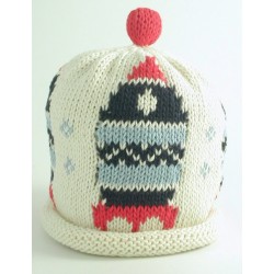 Hat - Baby - Merry Berries - Luxury - 100% cotton - CREAM Rocket -  no return offer