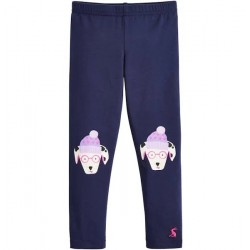 Leggings - Trousers - Joules - Wilde - Navy Dalmatian dog  12-18m -  height 80cm - last size