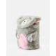 Bag - TODDLER - JOULES - Teddy with PINK Tummy - H 25.5cm x W 20cm x D 10.5cm - last one 