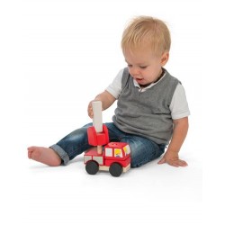 Toys - Wooden - VEHICLES - Le Toy Van - Fire Engine Stacker  
