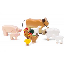 Toys - Wooden - Educational - Sunny Farm Animals