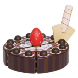 Toys - Wooden - KITCHEN -  Le Toy Van - Chocolate Gateau Cake 