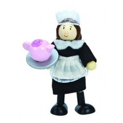 Toys - Budkins - Wooden - KITCHEN - Educational -  Le Toy Van - tea maid Milly - last one