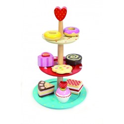 Toys - Wooden - KITCHEN - Le Toy Van -  Cake Stand with 3 Tiers