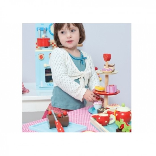 Toys - Wooden - KITCHEN - Le Toy Van -  Cake Stand with 3 Tiers