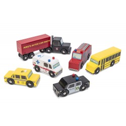 Toys - Wooden - Educational - Le Toy Van  - New York Car Set -  1 x left in Sale
