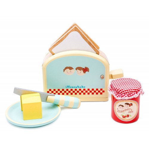 Toys - Wooden - Educational - Le Toy Van - Toaster Set - sale 