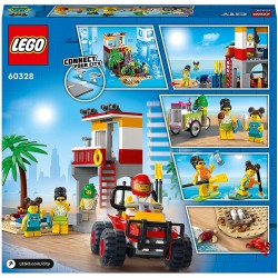 Lego - CITY - 60328 - Beach Lifeguard Station 
