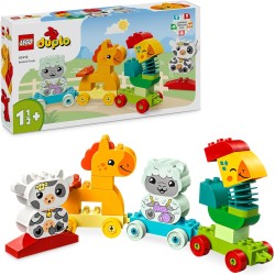 LEGO - DUPLO - 10412 - Animal Train  - Rooster, Horse, Lamb & Cow Farm Animals - from age 1.5 