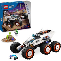 LEGO - CITY - 60431- Space Explorer Rover and Alien Life Building  Set - 6yr plus 