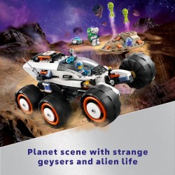 LEGO - CITY - 60431- Space Explorer Rover and Alien Life Building  Set - 6yr plus 