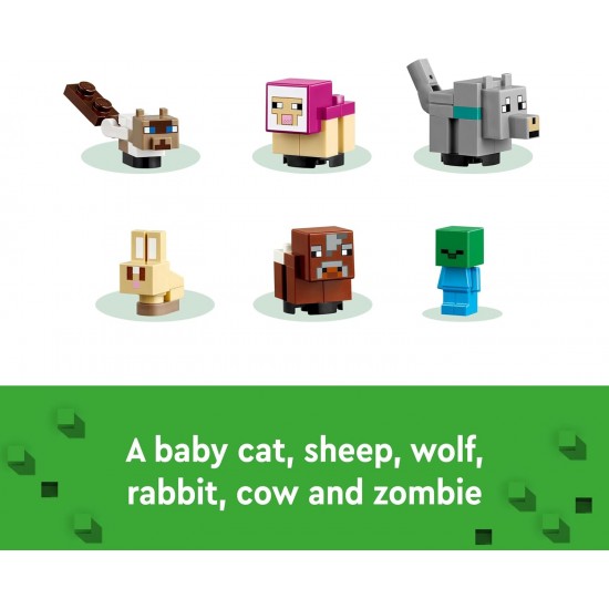 LEGO - MINECRAFT - 21253 - The Animal Sanctuary - flash offer