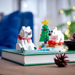 Lego - Christmas Tree - POLAR BEARS Wintertime - 40571  