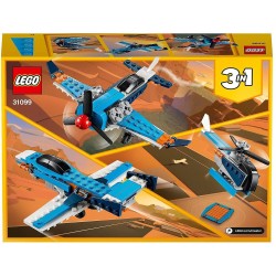 LEGO - CREATOR - 31099 - Propeller Plane - 3-in-1 