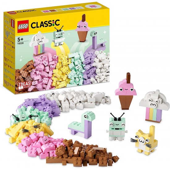 LEGO - CLASSIC - 11028 - Creative Pastel Fun - with Models; Ice Cream, Dinosaur, Cat  - from 5 yr  - last one