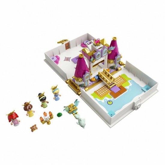 Lego - Disney -  43193 - Disney Ariel, Belle, Cinderella and Tiana's Storybook Adventures 