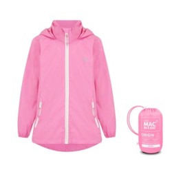 JACKET - Light Packable - RAIN - PINK Sweet Pea - 2-4y and 5-7y 