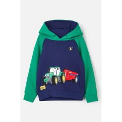 Hoody - FARM - TRACTOR - JACK - GREEN
