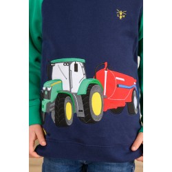 Hoody - FARM - TRACTOR - JACK - GREEN