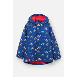 COAT - FARM - Finlay - Navy Blue Tractor - last 6-7y