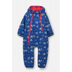 Outerwear - Puddle Suit - Lighthouse - Jamie - Navy Blue  Farm Tractor 2-3, 3-4, 4-5y