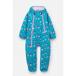 ALL IN ONE SUIT - FARM - Jamie - Teal - last size 4-5