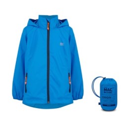 JACKET - BLUE - Light Packable - RAIN - Ocean - last 5-7y 
