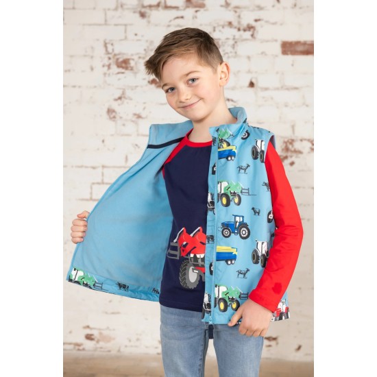 Gilet - Lighthouse - ALEX - LIGHT BLUE Farm 