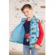 Gilet - Lighthouse - ALEX - LIGHT BLUE Farm 