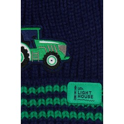 Hat - Winter - Bobble - GREEN - Tractor - 2-4 yr and 5-10 yr - last two
