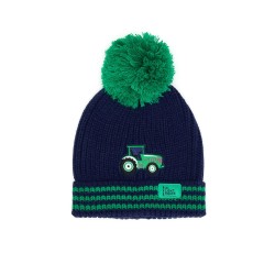 Hat - Winter - Bobble - GREEN - Tractor - 2-4 yr and 5-10 yr - last two
