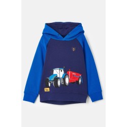Hoody - FARM - TRACTOR - JACK - BLUE - last two 