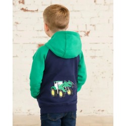 Hoody - FARM - TRACTOR - Jackson - Full Zip - GREEN