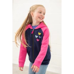 Hoody - HEARTS - Jasmine - Full Zip - last two