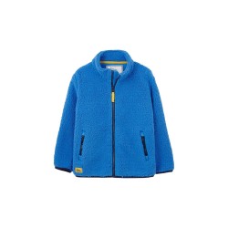 Fleece - PLAIN - Blue - KIAN - Cosy Zip 