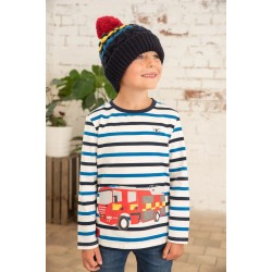 Top - VEHICLES - Oliver - FIRE ENGINE - stripes  - last size