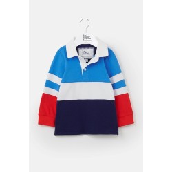Top - STRIPES - Raffery - Twill collar - Navy, blue,  red and white stripe 
