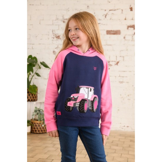 Hoody - Lighthouse - Sweatshirt - JILL - TRACTOR - Sweat pea PINK 