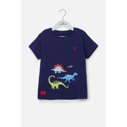Top - DINOSAURS - Oliver - Navy - last  2-3y