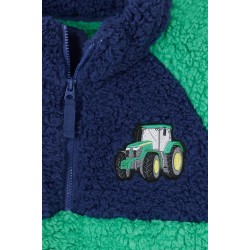 Fleece - FARM - CADEN - Half  Zip - GREEN TRACTOR
