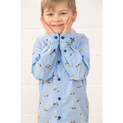 Top - Shirt - CHARLIE -  chambray - DIGGER - JCB