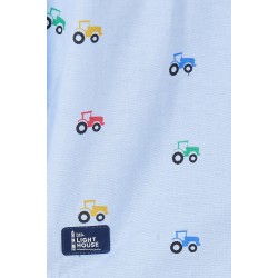 Top - Shirt - CHARLIE - chambray - TRACTORS