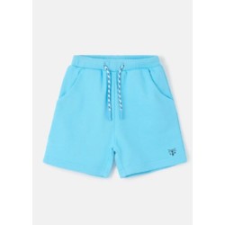 SHORTS - PLAIN - BLUE - LOUIE - Light blue - with pockets